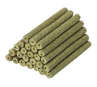 Surluoen 40 Piezas de de Hierba Mixta Natural Juguetes para Masticar para Conejillo de Indias Conejo Jerbo Loro Conejito Animales PequeñOs