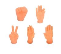 Surluoen 5 Uds. Divertidos Miniguantes de Juguete para Gatos y Cachorros, Lindas Manos Pequeñas para Gatos, Juguete para Gatos con Manos de Goma Estirables