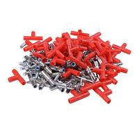 Surluoen 50Pcs Bebedero Automático del Bebedero del Bebedero del Bebedero para los Roedores del Conejito Bebedor del Pezón del Bebedor del Agua del Bebedor de la Animales