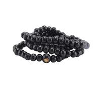 Surluoen Collar de Sandalo Budista Pulsera de ceuntas de rezo Buda Tibet