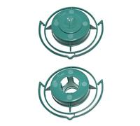 Surluoen Comedero para PáJaros al Aire Libre, Cuenco de AlimentacióN de PláStico Colgante AutomáTico para Loros, Palomas, Mascotas, Botella Interior, Acoplamiento de Boca, 2 Uds.