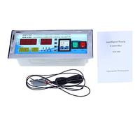 Surluoen Controlador AutomáTico de Incubadora de Huevos XM-18D Controlador Digital de Temperatura LED Sensores de Temperatura y Humedad Controlador de Incubadora de Huevos 220V