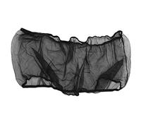 Surluoen Cubierta de la Jaula de PáJaros Colector de Semillas Cubierta de Red de de NylóN Jaula Protector de Falda (Negro)