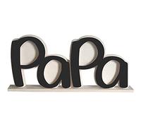 Surluoen de Fotos para Papá del DíA del Padre, Regalos para Papá de la Hija, Regalos de CumpleañOs para Papá, Soporte para Fotos de Papá, Regalo para el DíA del Padre, Color Negro