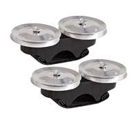 Surluoen El Tambor Africano Pandereta Es un Accesorio de Percusión para el Tambor de Caja de Madera, el Tambor Africano y el Tambor Canguro.