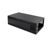 Surluoen Fuente de Alimentación CNC H02 Carcasa de Aleación de Aluminio Se Puede Instalar una Fuente de Alimentación de Preamplificador de CA y CC Cableado Conveniente, Solo Carcasa