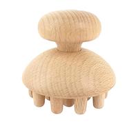 Surluoen Herramienta de Masaje de Terapia Con Forma de de Madera Masajeador Rodillo de Masaje de Fascia Anticelulitis para Aliviar el Dolor Muscular de Cuerpo Completo