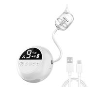 Surluoen Limpiador de Nariz Eléctrico con Música y Brillo Suave, Potente Aspirador Nasal Eléctrico, Aspiradora Recargable para Bebés