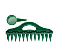 Surluoen Maceta de con 12 Orificios para Semillas - Espaciador de Semillas de Jardín con Dispensador de Semillas Ajustable para Plantar Semillas y Bulbos A