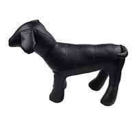 Surluoen ManiquÍEs De Perro De Juguetes Modelos Perro De PosiciÓN De Pie ManiquÍ De ExhibiciÓN De La Tienda De Animales para Mascotas Negro M