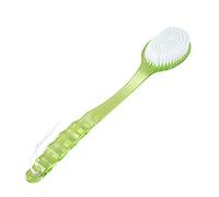Surluoen Masajeador de raspador Cepillo para espalda cuerpo de ducha de bano de mano Ayudante de discapacidad Verde