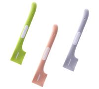 Surluoen Paquete de 3 Cucharas para Latas de Comida para Mascotas: Cucharas de Material para Perros y Gatos, Diseño de Manejar para Seguridad,