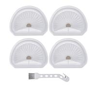 Surluoen Paquete de 4 Filtros Hepa Poste de Repuesto para Aspiradora de Mano Black&Dercker VLPF10 HLVA320J00 Filtros