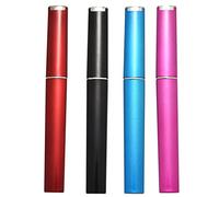 Surluoen Paquete de 4 Limas de Vidrio para UñAs, Limas de Cristal para UñAs con Estuche, Limas para UñAs de Doble Cara, Cuidado Profesional de UñAs para Manicura