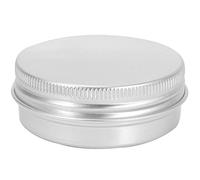 Surluoen Paquete de 40 Tornillo Latas de Aluminio Redondas Superiores Latas - Tapa de Tornillo de Aluminio Redondo Botella de Envase de Lata