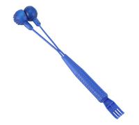 Surluoen Plastico Azul 2 en 1 Martillo magnetico Raspador de espalda masajeador de golpes