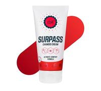 SURPASS Crema para Culotes 170ml - sin Parafina - Crema Antirozaduras 96% Natural - Alivio para las Rozaduras en el Sillín para Ciclistas - Anti Rozaduras para Hombres y Mujeres