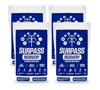 SURPASS - Sal de Baño para Recuperación Muscular para Deportistas - Baño de Salmuera Relajante - Alivio del Dolor - 100% Sal de Mioceno, sin Perfume, Rica en Minerales - Textura Húmeda - 4 kg