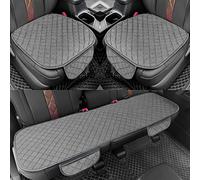 surpassme Cómodas Fundas de Asiento universales para Accesorios de Coche con Bolsillos de Almacenamiento, Fundas Interiores Acolchadas para automóvil, SUV, camión y Furgoneta (Gris)