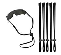 Surplex 6 Pcs Cordones para Gafas, Ajustables para Gafas Deportivas, Cuerda de Gafas Antideslizante, Cordones para Gafas de Sol y Gafas Deportivas, Cinta para Gafas para Niños Hombre Mujer