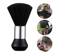 Surplex Brocha de Peluquería, Cepillos de Cuello Barbero Plumero Cuello Cepillo Suave Pelo Peluqueria Corte Estilista para Eliminar los Residuos del Cabello, Negro
