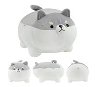 Surplex Peluche Perro Shiba Inu Kawaii Animales Peluche Corgi, Juguete Peluche Akita Suave Abrazando Almohada, Decoración para El Hogar Cumpleaños Regalo Creativo de Navidad para Niño, 40cm