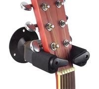 Surplex Soporte de guitarra con base, Gancho Stand con bloqueo de seguridad para Guitarra para montaje en pared, para Guitarra Eléctrica Acústica Bajo Sajona Ukulele Violín Mandolina