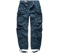 Surplus Airborne Vintage Pantalón, Azul marino, Talla 4XL