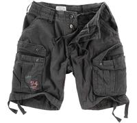 Surplus Airborne Vintage Hombres Exceso Cargos Militares Policía Cortos Negro La