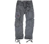 Surplus Airborne Vintage Pantalón, gris, Talla M