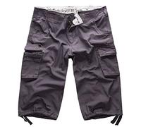 Surplus Hombre Trooper Legend 3/4 Pantalones Cortos Anthracite tamaño S