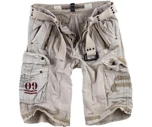 Surplus Royal Pantalones cortos, Blanco, Talla 4XL