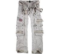Surplus Royal Traveler Pantalones, Blanco, Talla S