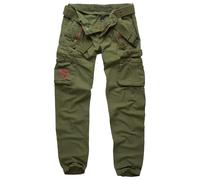 Surplus Royal Traveler Slimmy Pantalones Algodón Militar Hombres Royal Green
