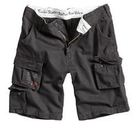 Surplus Trooper Bermudas Hombre Camping Carga Pesca Trekking Negro Desgastado