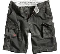 Surplus Trooper Pantalones cortos, negro, tamaño S para Hombres