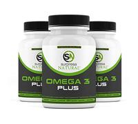 Surpresa Natural Omega 3 cápsulas altamente dosificadas I 3 x 120 cápsulas I 1000 mg de aceite de pescado por cápsula I 500 mg de EPA y 250 mg de DHA por cápsula I Ácidos grasos esenciales I Vegano y