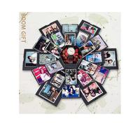 Surprise Box, Creative Explosion Box Diy Gift Scrapbook And Photo Album Gift Box As A Birthday Present About Love, Surprise To Open