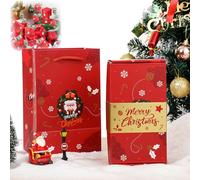 Surprise Christmas Gift Box Explosion for Money, Money Box for Cash Gift Birthday (Christmas Wreath,10Bounce Box)