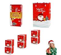 Surprise Gift Box Explosion for Money - Christmas Surprise Gift Box, for Birthday Festival Anniversary Valentine Proposal (Red)