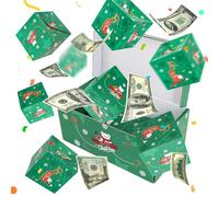 Surprise Gift Box, Merry Christmas DIY Explosion Sorpresa, Pop Up Mystery Box mit Geschenktüte, Pop-Up Überraschungsbox Geschenkbox, Surprise Box für Eltern, Liebhaber und Freunde