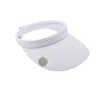 Surprizeshop Visera de Golf para Mujer | Estilo de Clip | Construido en MAGENT | Viene con Marcador de Bola esmaltado a Mano | Pico rígido | Visera de Golf | Visera de teni