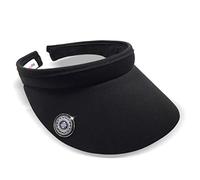 Surprizeshop Visera de golf para mujer | Estilo de clip | Construido en MAGENT | Viene con marcador de bola esmaltado a mano | Pico rígido | Visera de golf | Visera de tenis