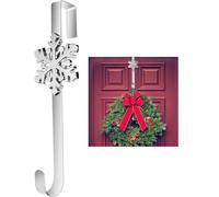 SURPZON Colgador de corona de Navidad para gancho de corona de puerta delantera, 30 cm de largo, gancho de corona de metal, gancho de corona de puerta para Navidad, hogar, oficina, pared, coronas de