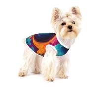 Surreal Enigma - Chaleco de algodón para perro, talla M, transpirable, cómodo, elegante, ropa para mascotas