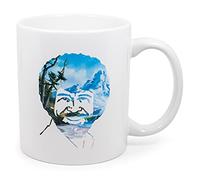Surreal Entertainment Bob Ross Portrait Ceramic Mug | Holds 11 Ounces