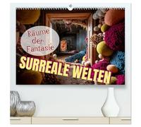 Surreale Welten. Räume der Fantasie (hochwertiger Premium Wandkalender 2026 DIN A2 quer), Kunstdruck in Hochglanz: Lassen Sie sich bezaubern von ... die Türen zu neuen Dimensionen öffnen.