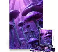 Surrealismo Un Bosque Rompecabezas de Arte 1000 Piezas para Adultos Juguete de Habilidad para Razonamiento y Relajar Corte Exacto Regalo Conmovedor 38x26cm