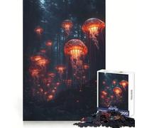 Surrealismo Un Bosque Vintage Rompecabezas de 1000 Piezas para Adolescentes Juguete para Estimular la Mente Actividad en Casa Artículo de Corte Premium Deseo de Santa Claus 50x75cm