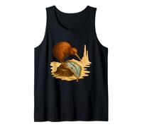 Surrealista Kiwi Reloj Escena Camiseta sin Mangas